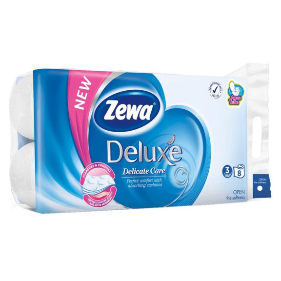 Zewa Deluxe Delicate Care 8db/csomag Zewa Deluxe Delicate Care 8db/csomag