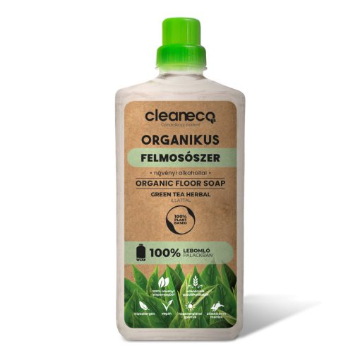 Cleaneco Organikus Felmosószer green tea herbal illattal 1l