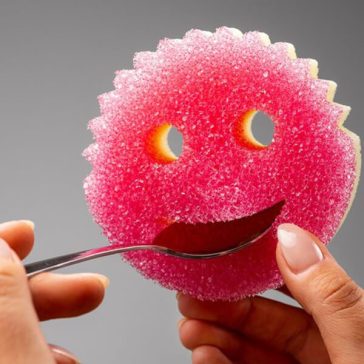 Scrub Mommy Pink – Kétoldalas tisztítószivacs
