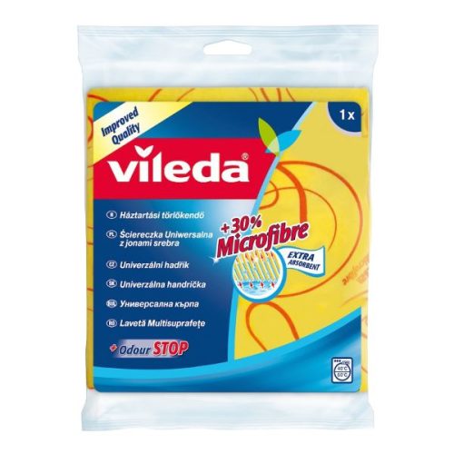 Vileda Ultra Fresh Háztartási törlőkendő 2 +1db