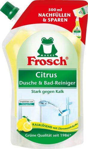 Frosch Fürdőszoba tisztító citrus utántöltő 950ml