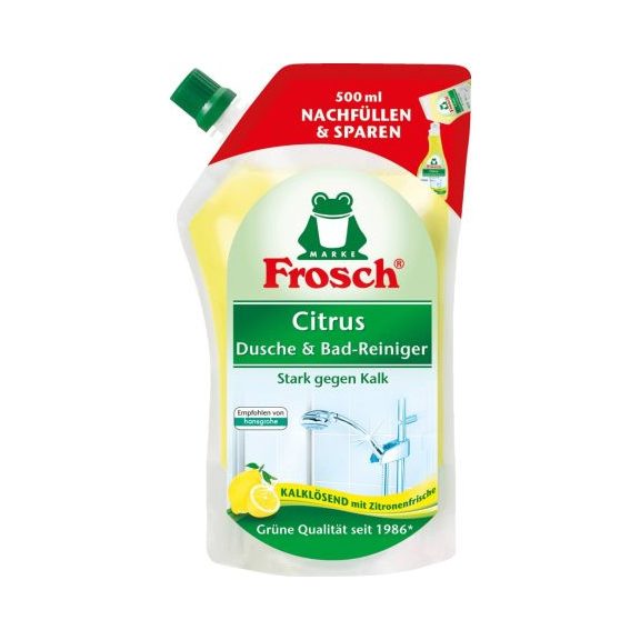 Frosch Fürdőszoba tisztító utántöltő - Citrus Frosch Fürdőszoba tisztító utántöltő - Citrus